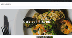 Desktop Screenshot of lowvillebistro.ca